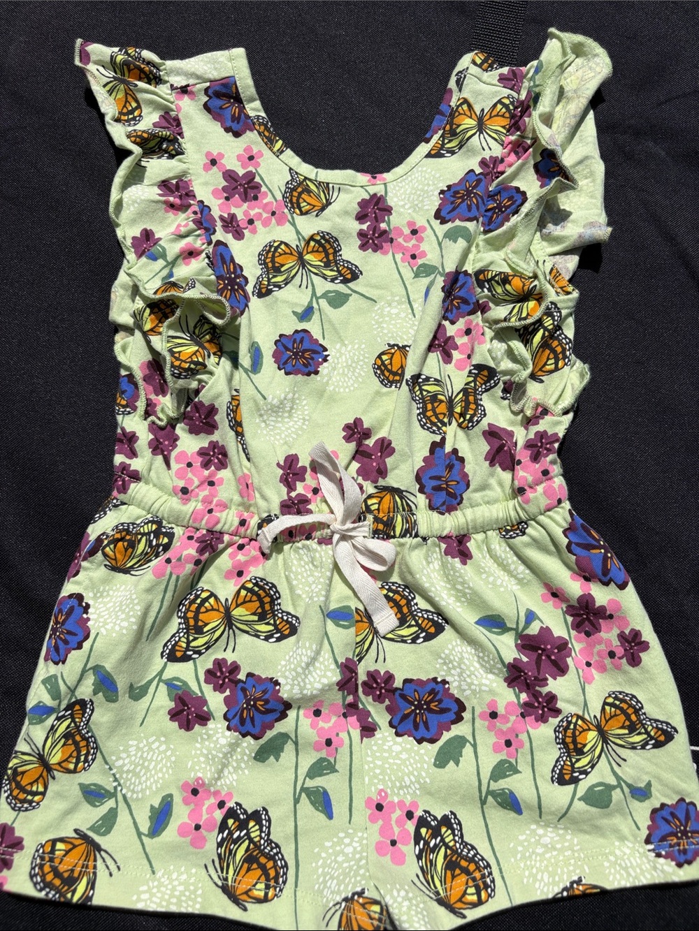 Tea Collection Mint Green Butterfly Floral One-Piece